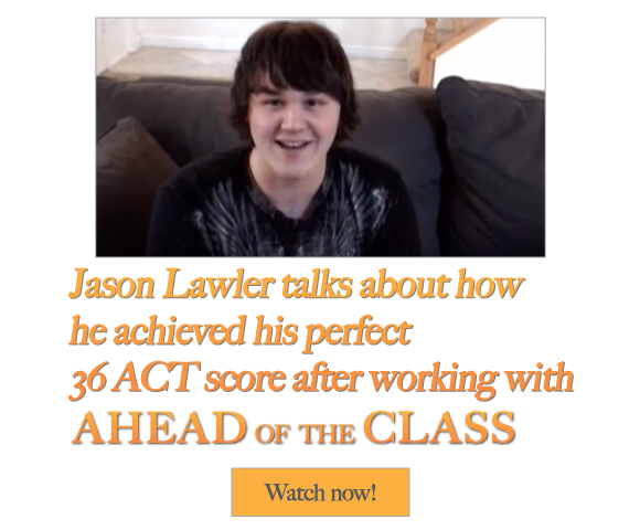 Jason Lawler gets a perfect 36 ACT score